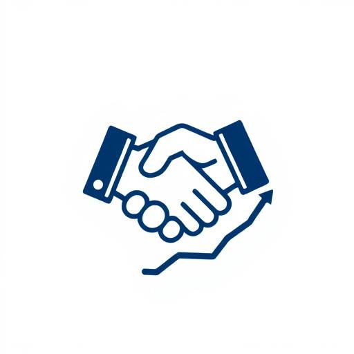 Icon representing financial consulting
