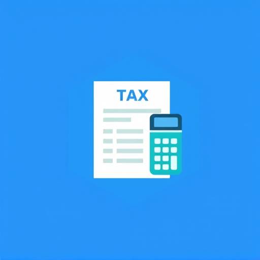 Icon representing tax preparation