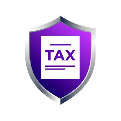 Icon representing tax preparation and compliance